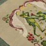 Digital embroidery chart “Oyster Shroom Theater”