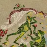 Digital embroidery chart “Oyster Shroom Theater”