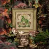 Digital embroidery chart “Oyster Shroom Theater”