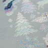 Embroidery kit “Snow Tale”