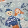 Embroidery kit “Snow Tale”