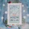 Embroidery kit “Snow Tale”