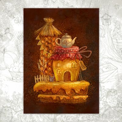 “Honey House” Postcard