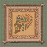 Digital embroidery chart “Mesoamerican Motifs. American Indian” 5 colors
