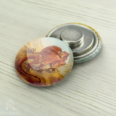 Magnet Needle Minder “Frilled lizard”