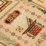 Digital embroidery chart “Time Sampler”