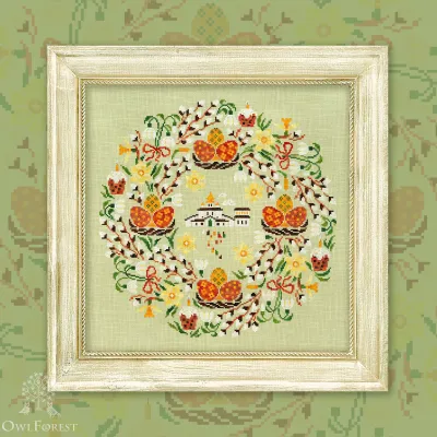 Embroidery kit “Easter Bells”
