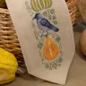 Printed embroidery chart “Pumpkin Bow”