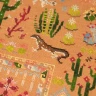 Printed embroidery chart “World of Cacti”