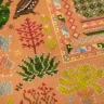 Printed embroidery chart “World of Cacti”