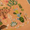 Printed embroidery chart “World of Cacti”