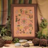 Printed embroidery chart “World of Cacti”