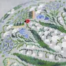 Printed embroidery chart “Lilies of the Valley”