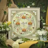 Printed embroidery chart “Easter Bells”