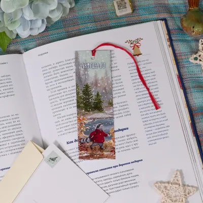 “First Snow” Bookmarker