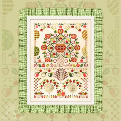 Embroidery kit “Ripe Apples” 