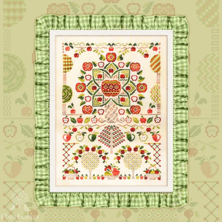 Embroidery kit “Ripe Apples” 
