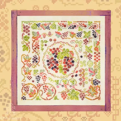 Embroidery kit “Grape Summer”