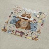 Printed embroidery chart “Housekeeping Hamster”