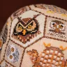 Digital embroidery chart “Owl Quaker Ball”