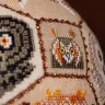 Digital embroidery chart “Owl Quaker Ball”