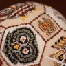 Digital embroidery chart “Owl Quaker Ball”