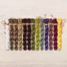 Set of OwlForest Hand-Dyed Threads for the “Juice Brew Lab” Chart (DMC)