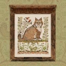 Printed embroidery chart “Bobcat”