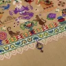 Printed embroidery chart “Djinn of the Lamp”