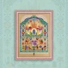 Printed embroidery chart “Djinn of the Lamp”