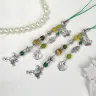 Scissor Fob “Princesses-frogs” Silver Metal Color Fittings