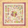 Printed embroidery chart “Grape Summer”