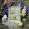 Printed embroidery chart “Lilac Garden Rendezvous”