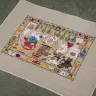 Digital embroidery chart “At the Bath House”
