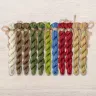 Set of OwlForest Hand-Dyed Threads for the “Toad Summer” Chart (Thread Trade n.a. Kirov)