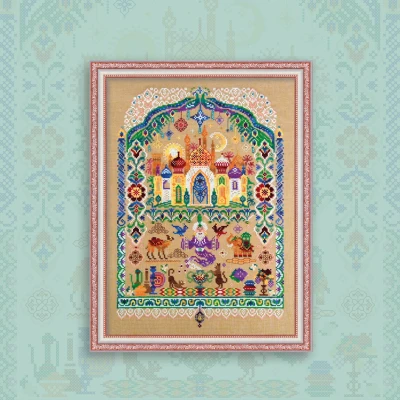 Embroidery kit “Djinn of the Lamp”