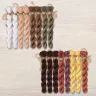 Set of OwlForest Hand-Dyed Threads for the “Time Sampler” Chart (DMC)