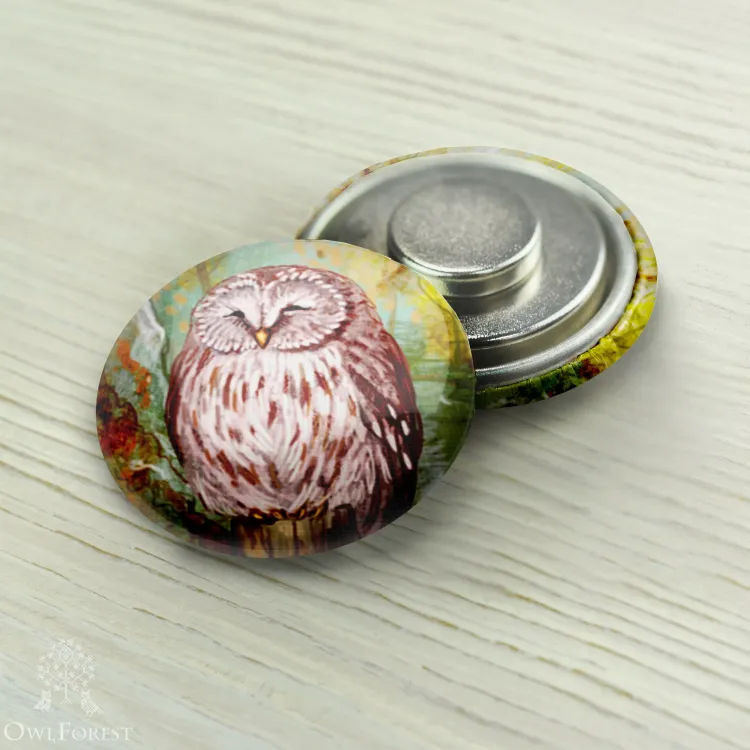 Magnet Needle Minder “Ural Owl”