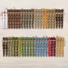 Set of OwlForest Hand-Dyed Threads for the “Map of the Enchanted Lands” Chart (DMC)