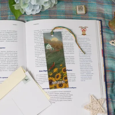 “Twilight Foxes” Bookmarker