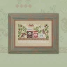 Printed embroidery chart “Shelf with Jam”
