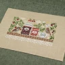Printed embroidery chart “Shelf with Jam”