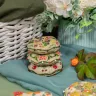 Digital embroidery chart “Berry Quaker Ball”
