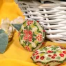 Digital embroidery chart “Berry Quaker Ball”