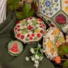 Digital embroidery chart “Berry Quaker Ball”