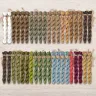 Set of OwlForest Hand-Dyed Threads for the “Map of the Enchanted Lands” Chart (Thread Trade n.a. Kirov)