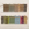 Set of OwlForest Hand-Dyed Threads for the “Map of the Enchanted Lands” Chart (Thread Trade n.a. Kirov)