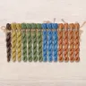 Set of OwlForest Hand-Dyed Threads for the “Russian Folk Wisdom” Chart (DMC)