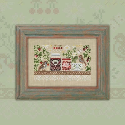Digital embroidery chart “Gardener’s Shelf”
