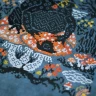 Digital embroidery chart “Moon toad”